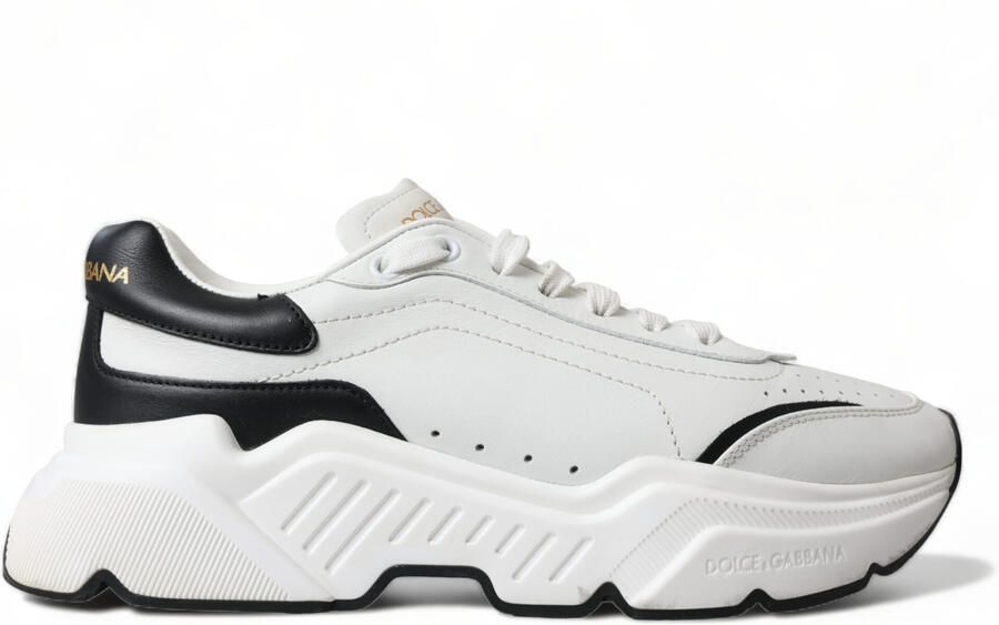 Dolce & Gabbana Portofino Sneakers Witzwart Leer