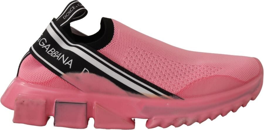 Dolce & Gabbana Portofino Tricot Slip-On Sneakers