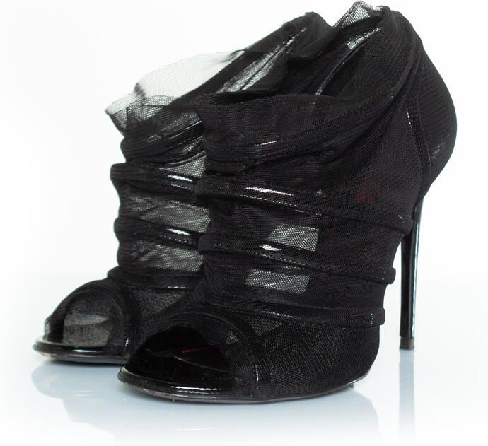 Dolce & Gabbana Pre-owned Keira tule enkellaarzen