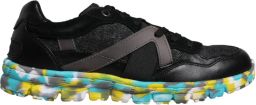 Dolce & Gabbana Zwarte Polyester Lage Heren Sneakers Schoenen