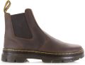Dr. Martens Embury dark brown crazy horse chelsea boots unisex - Bruin