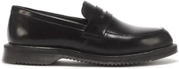Dr. Martens temara polished smooth black loafers dames