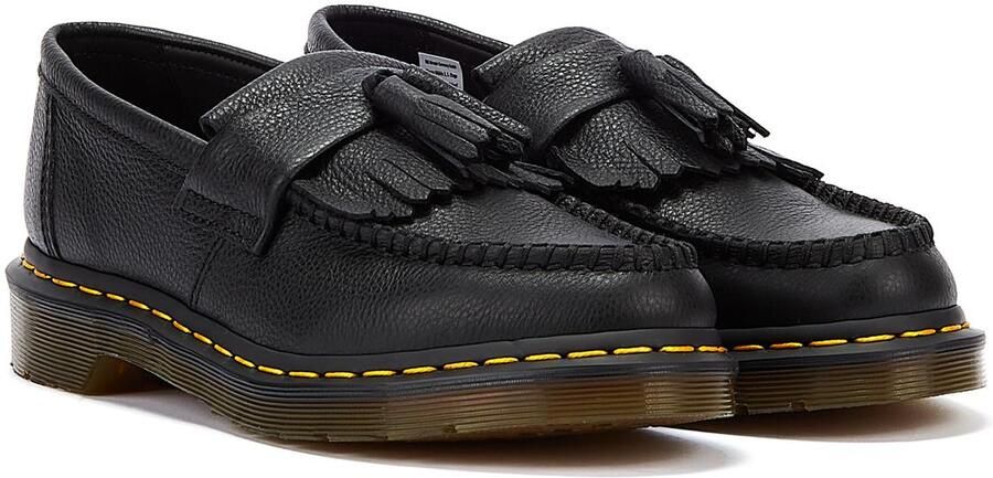 Dr. Martens Winkel Voor Adrian Virginia Zwarte Comfortabele Schoenen