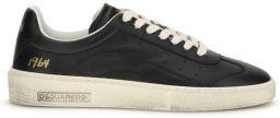 Dsquared2 Dsquared² Zwarte Kalfsleer Bos Taurus Lage Sneakers