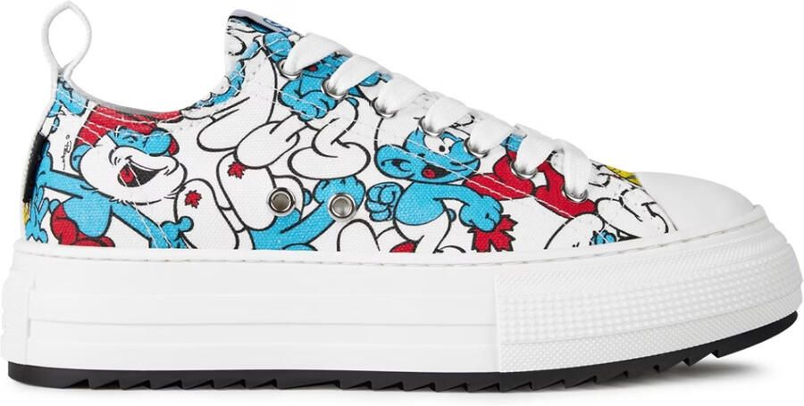 Dsquared2 Smurfen lage sneakers
