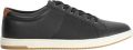 Dune London Heren Trez Canvas Laaggesneden Platte Schoenen (Zwart) - Zwart
