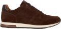 Dune London Heren Trilogy Suède Trainers (Bruin) - Bruin