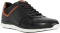 Dune London Torben leren sneakers voor heren (Zwart) - Zwart