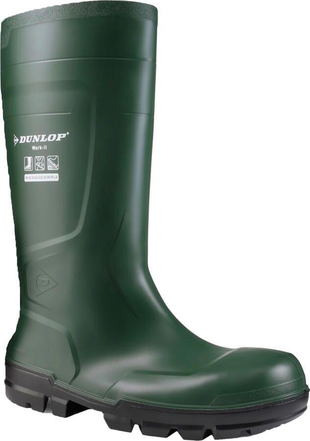 Dunlop Dames Work-It Wellington Laarzen (Erfgoed Groen)