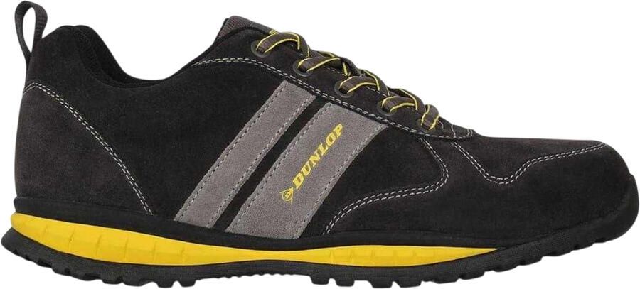 Dunlop Heren Houston Leren Veiligheidsschoenen (Houtskool)