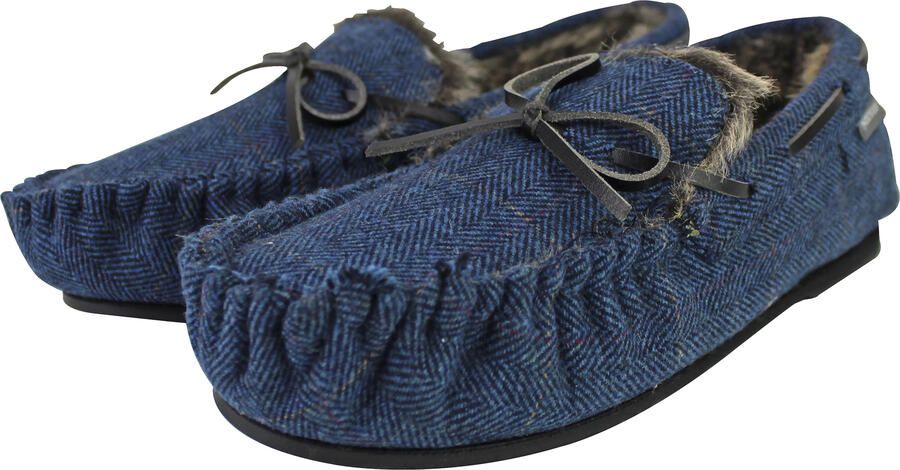 Dunlop Heren Mocassin Slippers met Geheugenschuim