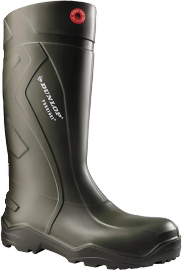 Dunlop Unisex Purofort Plus Wellington Laarzen voor volwassenen (Groen)