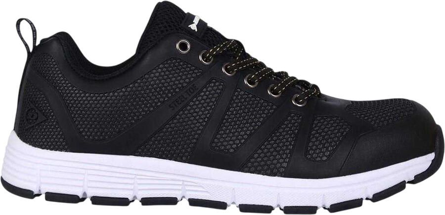 Dunlop Veiligheidsschoenen van traagschuim voor heren (Zwart Wit)