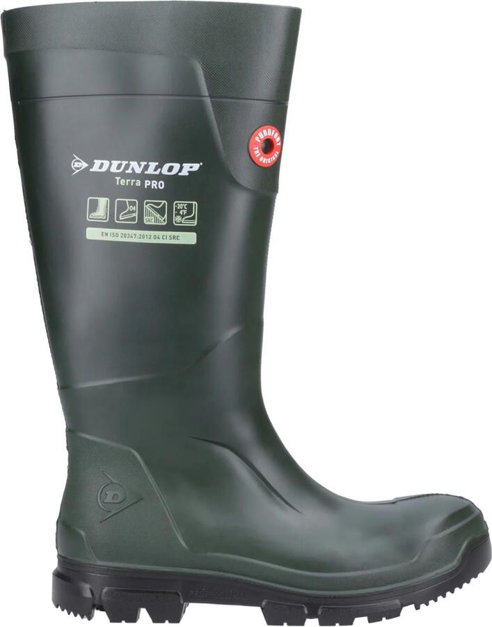 Dunlop Volwassen uniseks Purofort TerraPRO Wellington Laarzen (Groen)