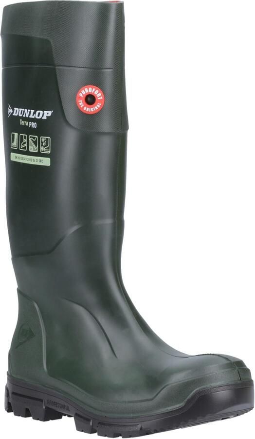 Dunlop Volwassen uniseks Terra Pro Wellington Laarzen (Groen)