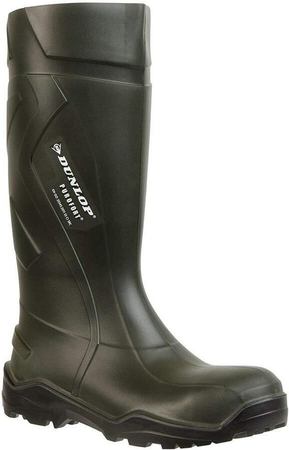 Dunlop Volwassenen unisex Purofort Plus Full veiligheidslaarzen (Groen)
