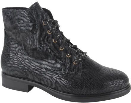 Durea 9832.839.1839-m dames veterboots gekleed