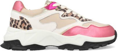 DWRS Label Chester leopard b10649-09-1151 roze