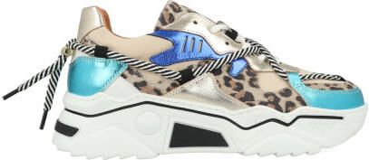 DWRS Label Jupiter leopard j5554c-75-8353 blauw