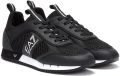 EA7 Emporio Armani XK050 Heren Zwart Wit Trainers - Zwart