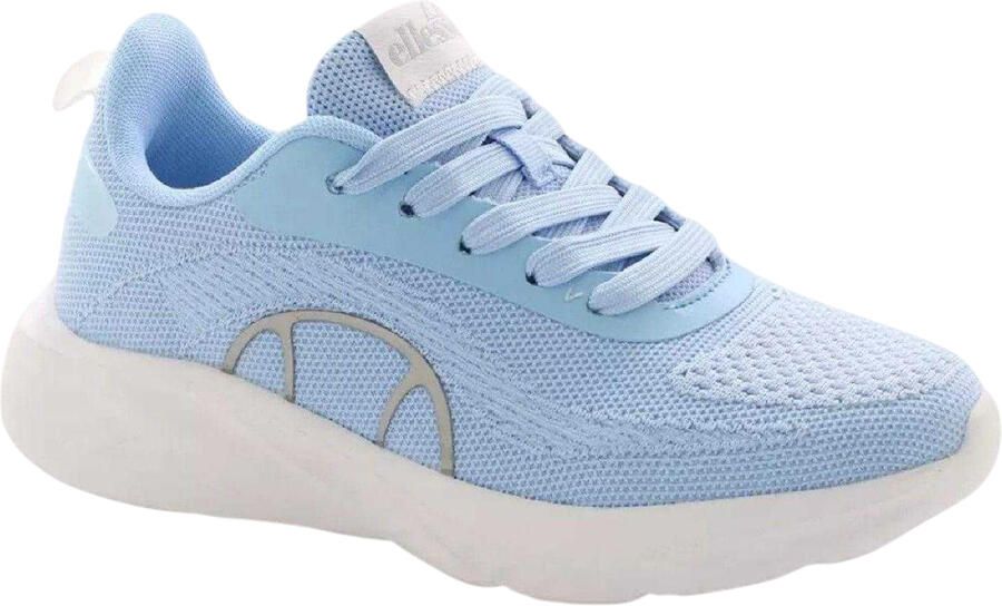 Ellesse Dames Como Logo Laaggesneden Trainers (Licht Blauw Wit)