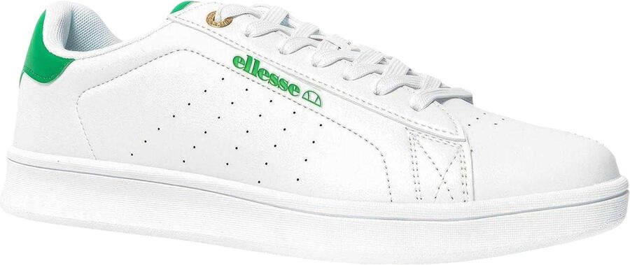 Ellesse Heren Logo Cupsole Sneakers (Wit Groen)