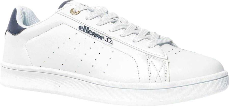 Ellesse Heren Logo Cupsole Sneakers (Wit Marineblauw)