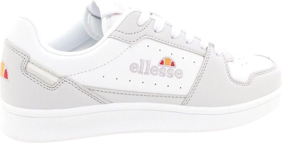 Ellesse Heren Nole Cupsole leren sportschoenen (Wit Grijs)