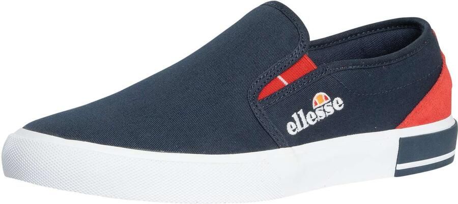 Ellesse Prazzo Text Am Slip On Sneakers Blauw
