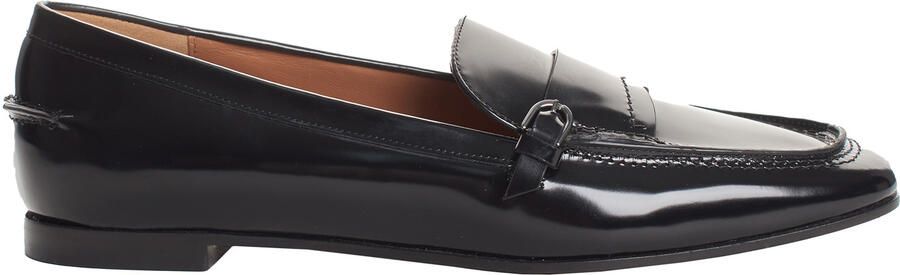 Emporio Armani X3A079 dames leren loafers