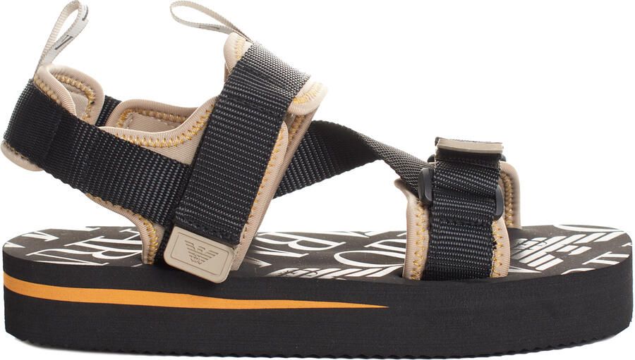 Emporio Armani X4P113 heren plateausandalen