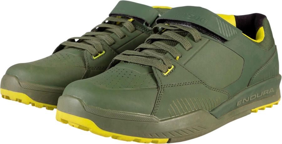 Endura Mt500 Burner-schoenen voor heren met logo (Bosgroen)