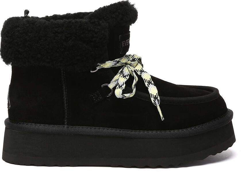 EverAU Australia EVER AU Australië Dames Lapwing Enkel Plateau Boots