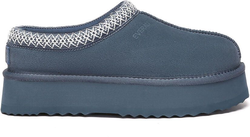 EverAU Australia EVER AU Australië Dames Wonga Leren Platform Slippers