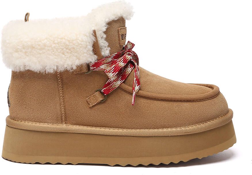 EverAU Australia EVER AU Dames enkelboots met plateauzool – Lapwing