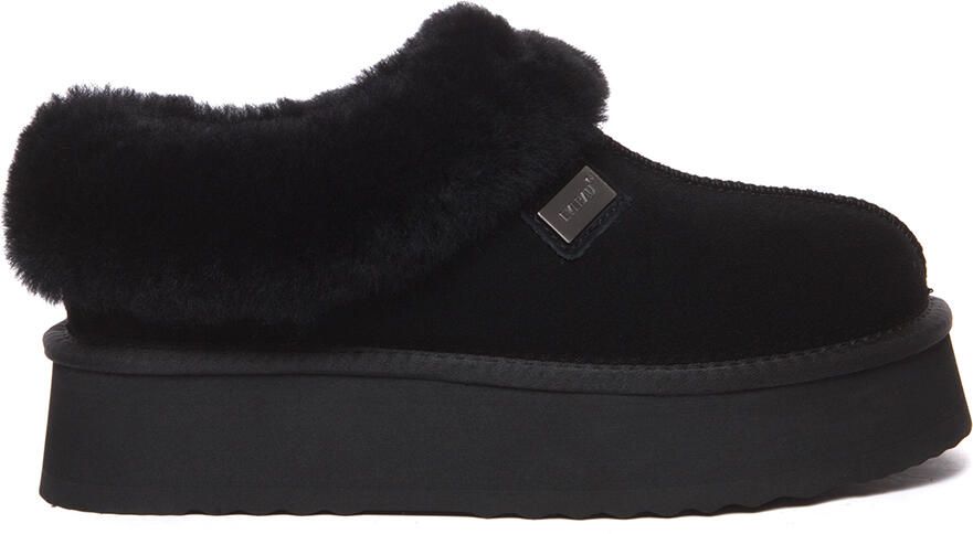 EverAU Australia EVER AU Dames Leren Pantoffels Topknot