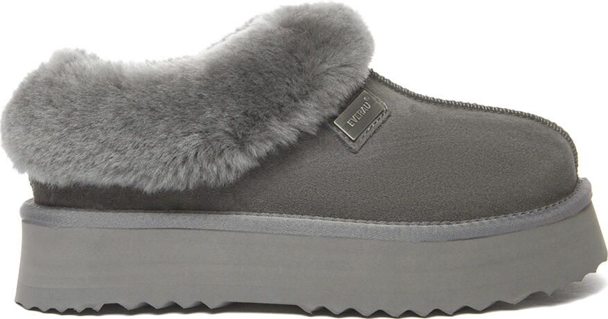 EverAU Australia EVER AU Dames Leren Pantoffels Topknot