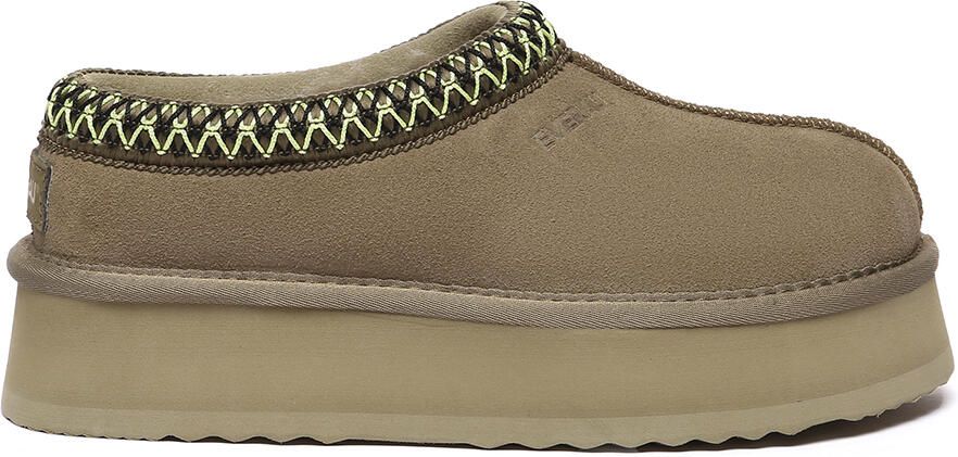 EverAU Australia EVER AU Dames Leren Pantoffels Wonga