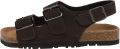 EverAU Australia EVER AU Dames Leren Sandalen Flame - Chocoladebruin