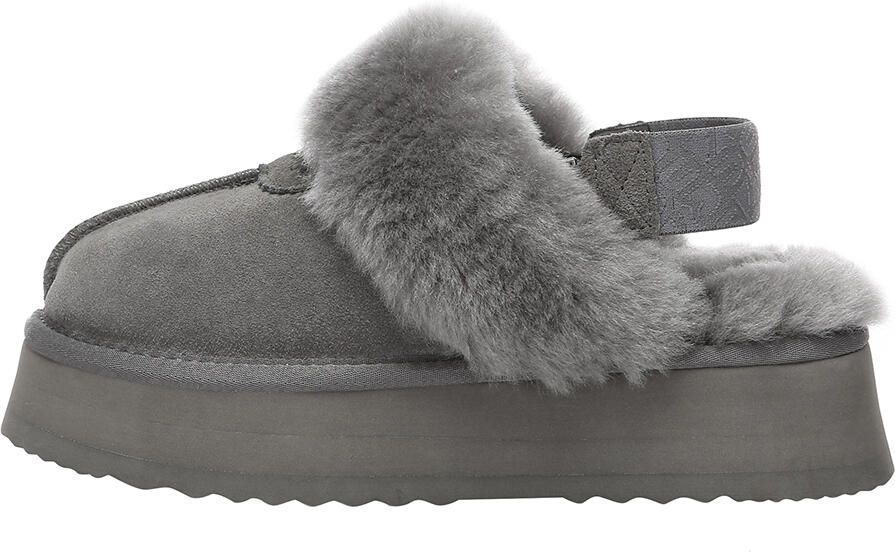 EverAU Australia EVER AU Platformpantoffels met verwijderbare riem voor dames-WAGTAIL