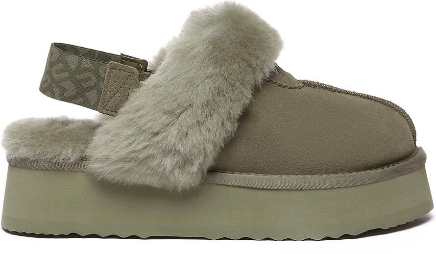EverAU Australia EVER AU Platformpantoffels met verwijderbare riem voor dames-WAGTAIL