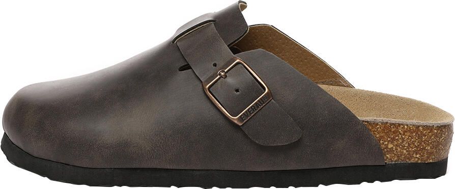 EverAU Australia EVER AU Vrouwen Pintail Leren Comfort Klomp Sandalen Bruin Geolied Leer