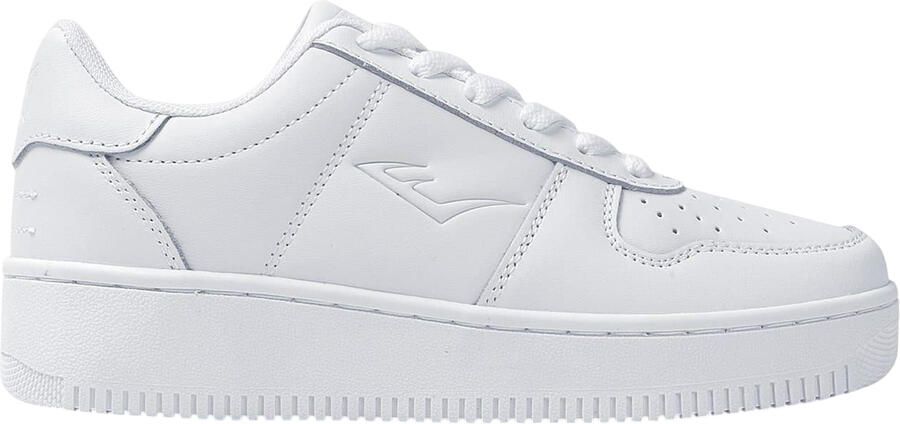 Everlast Hanshi-actiesneakers met leren plateauzool voor kinderen (Wit)