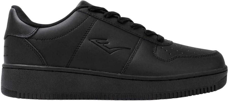 Everlast Hanshi leren platformschoenen voor heren (Zwart)
