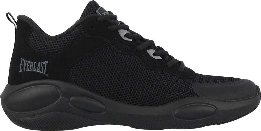 Everlast Heren Crossover Mesh Basketbal Trainers (Zwart Kool)