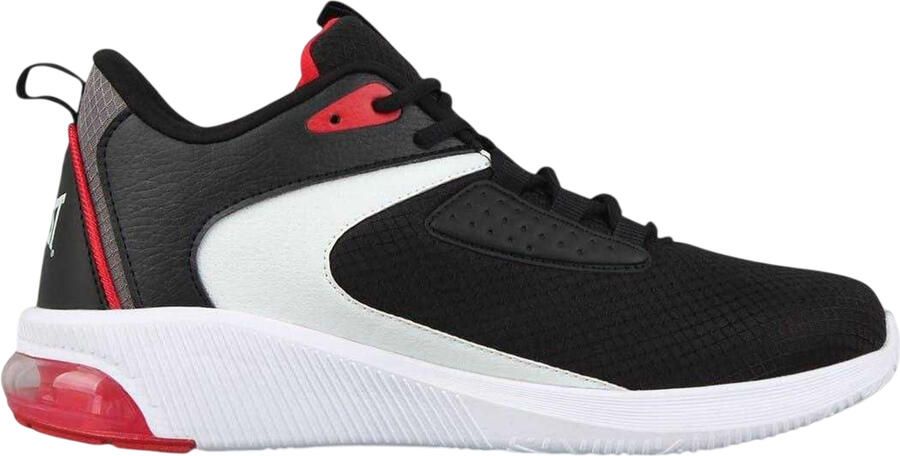 Everlast Heren Swish Lichtgewicht Trainers (Zwart Wit Rood)