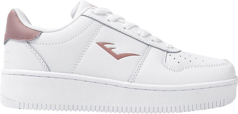Everlast Kinderen Hanshi Actie Leren Platform Trainers (Wit Roze)