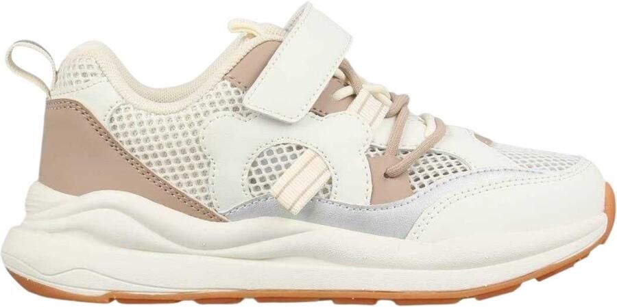 Fabric Hardloopschoenen voor kinderen (Crème)