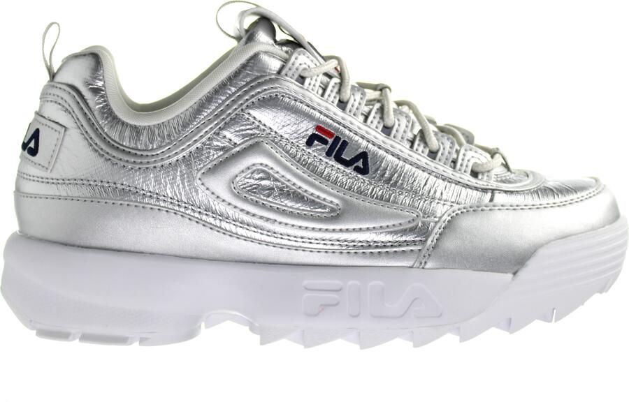 Fila Disruptor F Laag Dames Zilver Trainers