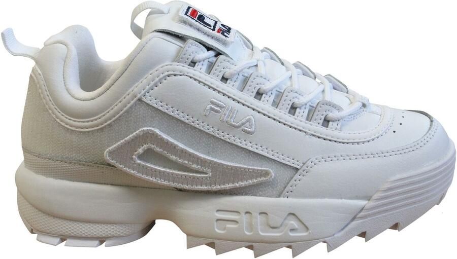 Fila Disruptor II Patches Dames Wit Trainers